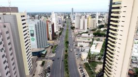Vista aérea de Cuiabá