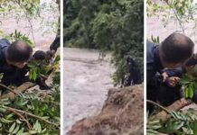 Menino de 11 anos é salvo após ser arrastado por cabeça d’água em Vila Bela