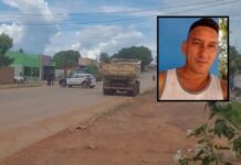 Cantor morre após ser atropelado por caminhão-caçamba em Cáceres