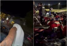PM acaba com “rolezinho de Natal” e apreende 30 motos em Rondonópolis