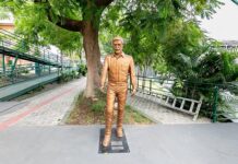 Memorial de Dante de Oliveira é retirado de praça e provoca impasse; prefeitura nega