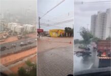 Cuiabá enfrenta alagamentos e transtornos após fortes chuvas