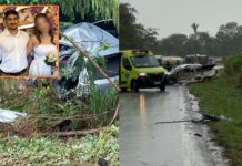 Recém-casado morre após batida entre carros e caminhões na BR-364