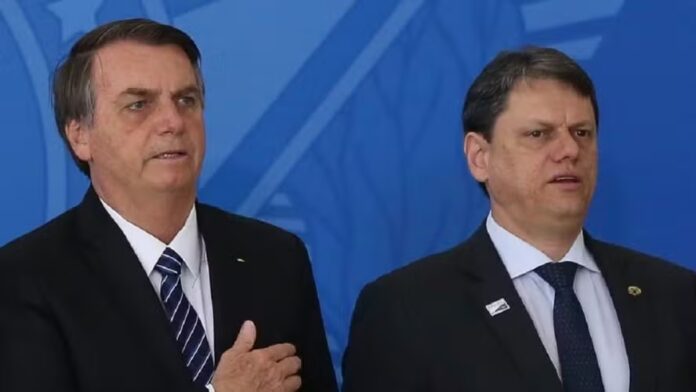 tarcisio e bolsonaro