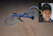 Ciclista morre ao ser atropelado por Corolla durante travessia na BR-163