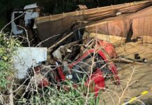 Batida frontal entre carretas mata dois e trava a BR-364 em Mato Grosso