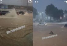 Temporal alaga unidades de saúde e avenidas em Cuiabá; Vídeos