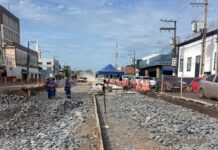 Trecho da Prainha será interditado para obras do BRT na próxima segunda