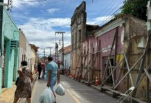 Prefeitura inicia preservação da fachada histórica da antiga Gráfica Pepe