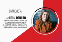 Subprocuradora-Geral de Justiça Administrativa do MPE – Januária Dorilêo