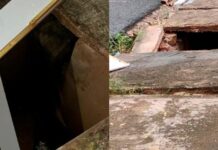 Jovem cai em bueiro ao passear com cachorro em bairro nobre de Cuiabá
