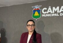Abilio escala a esposa Samantha Íris como nova líder do Governo na Câmara samantha-iris-