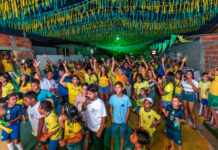 Veja bairros de Cuiabá que receberão telões para o jogo Brasil x Haiti
