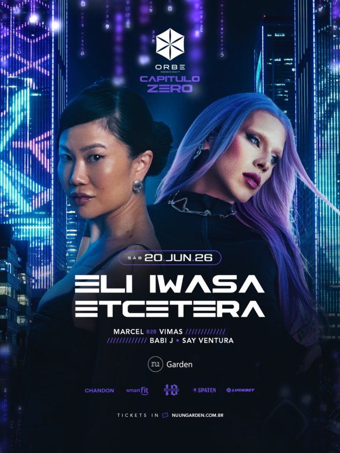 Flyer - Orbe - Eli Iwasa e Etcetera - Garden