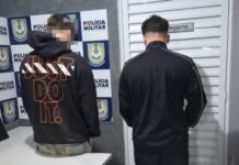 Jovens são presos após tentar provocar incêndio e pichar Shopping Pantanal
