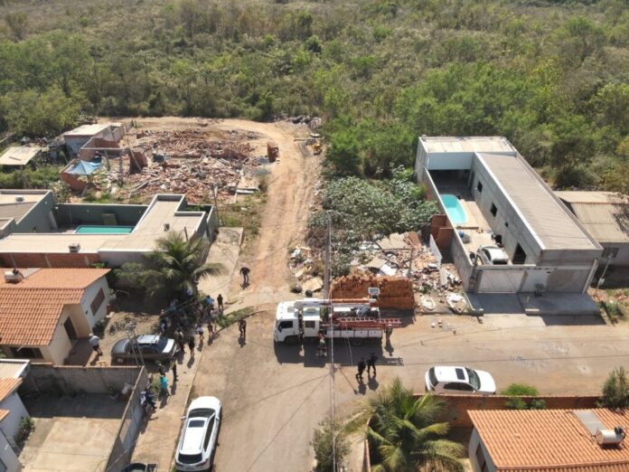 Casas invasão