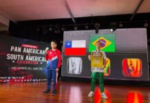 Com dois nocautes, cuiabano conquista 2 medalhas de ouro no Pan-Americano de Kickboxing no Chile