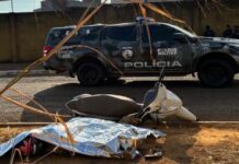 Homem morre em confronto com policiais durante abordagem em cidade de MT