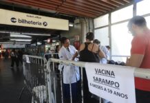 Ministério da Saúde reforça chamamento para vacina contra o sarampo