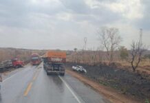 Caminhoneiro é preso após ultrapassagem em local proibido matar jovem e criança em rodovia de MT