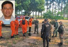 Sargento da PM é encontrado morto após 20 horas de buscas em área de difícil acesso em MT